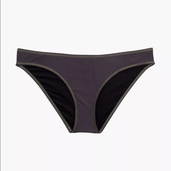 Madewell Other - Madewell contrast stitched edition bikini bottom, size M, NWT